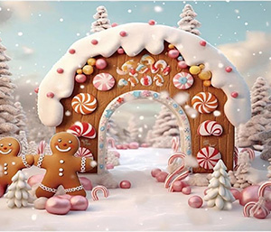 Fotobox Hintergrund Lebkuchenland